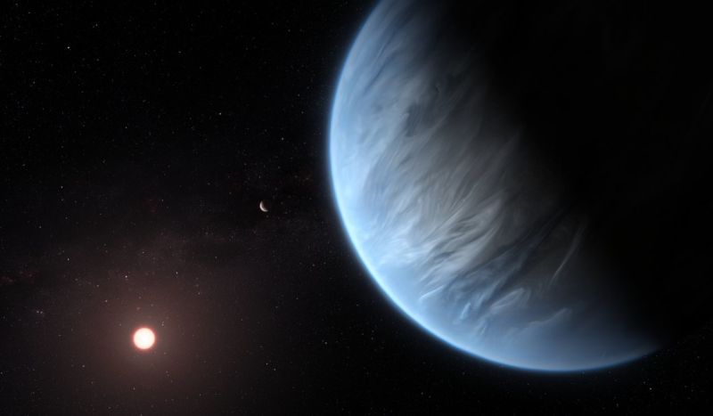 First Water Detected In The Atmosphere Of A Habitable Zone