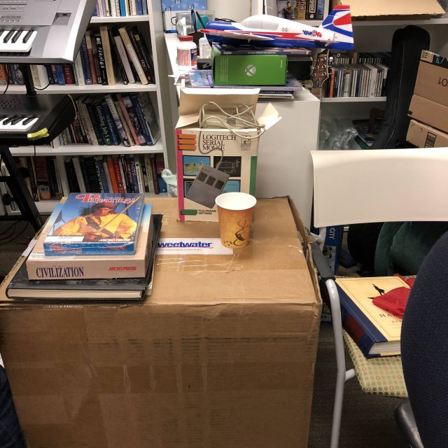 A pile of retro stuff