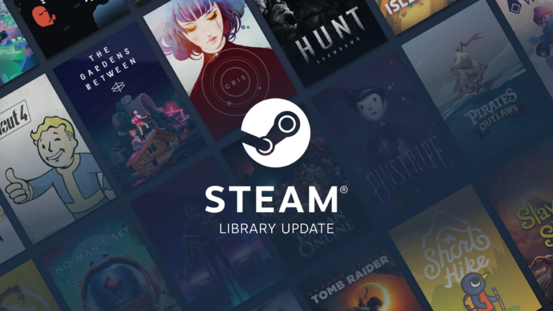 While we prefer our "handsome pc game box" collections with gatefold covers and lenticular prints, we're still quite enamored with Steam's upcoming update.