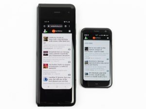 Pictures of the Galaxy Fold.