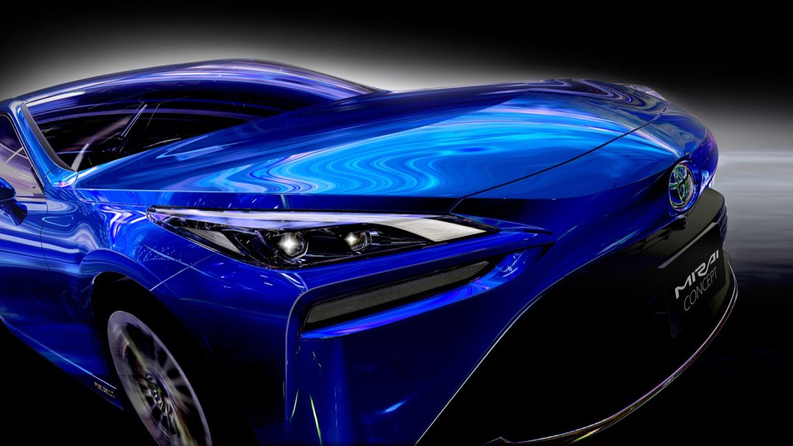 The 2021 Toyota Mirai hydrogen fuel cell car has more luxury less ugly Ars Technica