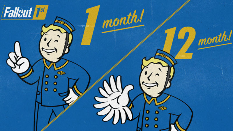 Since this subscription service is based in the <em>Fallout</em> universe, it's radiation that has made the mascot's hand so crazy, not greed, we swear.