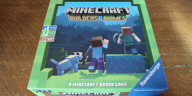 photo of Minecraft becomes a board game, and the results are faithful, fantastic image