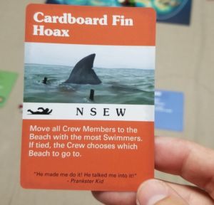 Ah, the old "cardboard fin hoax" card...