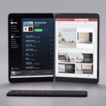 The Microsoft Surface Neo prototype.
