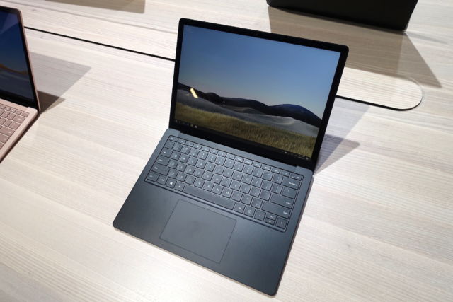 The 13.5-inch Microsoft Surface Laptop 3.