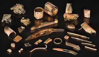 Archaeologists unearth a Bronze Age warrior's personal toolkit