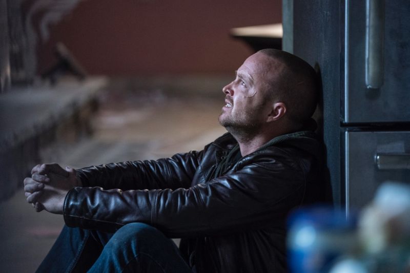 Jesse Pinkman (Aaron Paul) must elude capture and get out of town in <em>El Camino</em>.