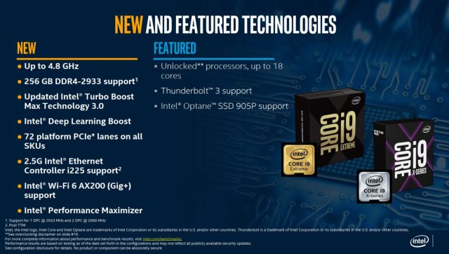 The doubled amount of addressable RAM is easily the heavyweight bullet on this slide.
