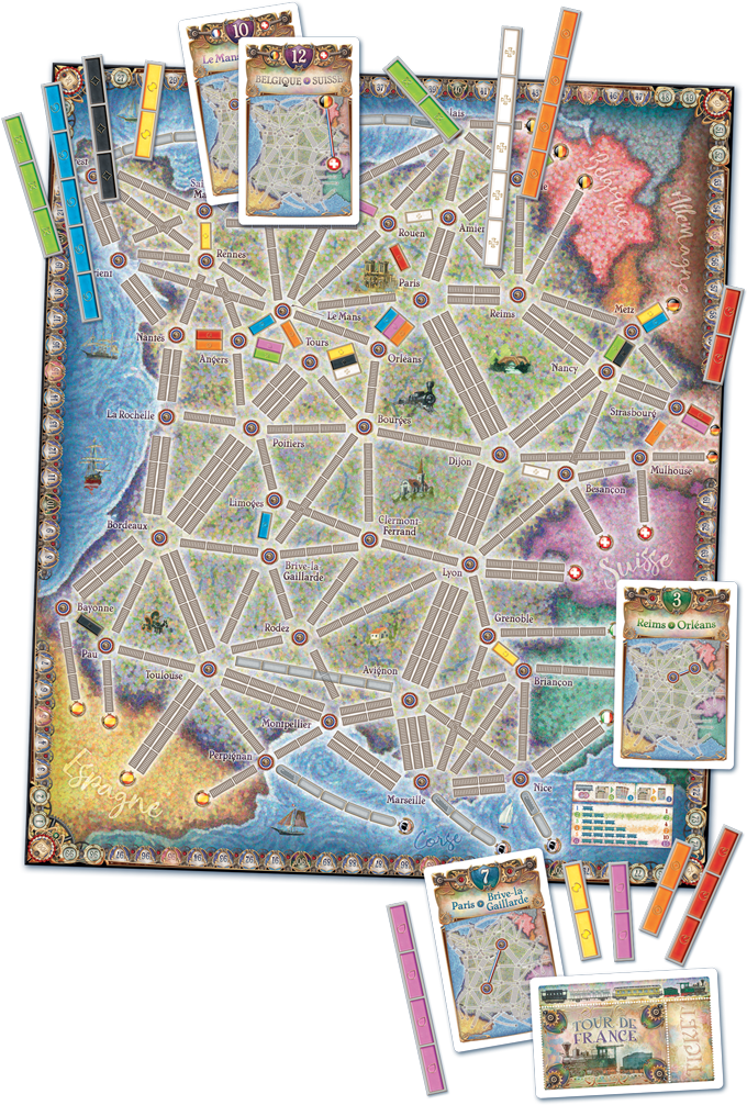 Ranked: Every Ticket to Ride map