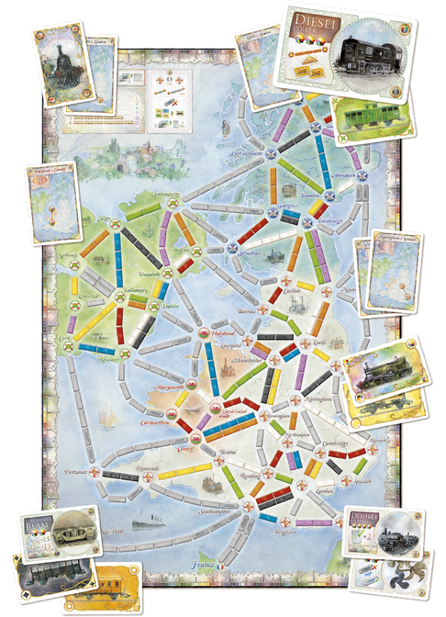 Ticket to Ride Asia Map Collection One