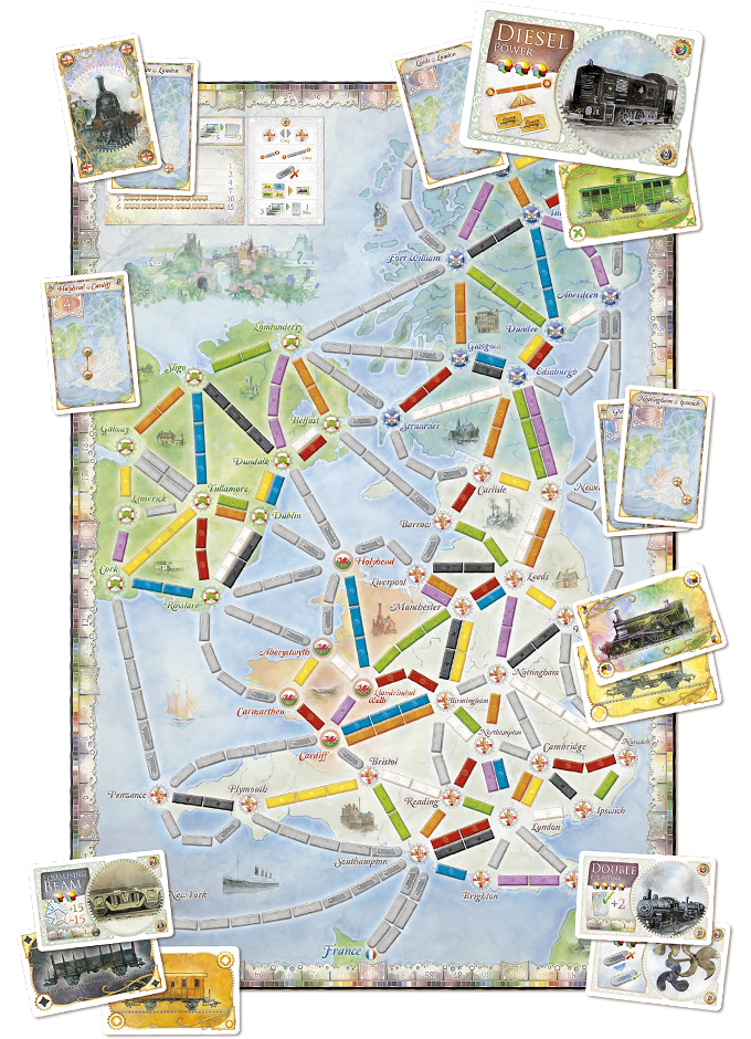 Ranked: Every Ticket to Ride map