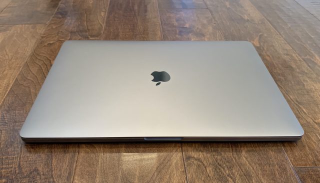 The 2019 16-inch MacBook Pro.