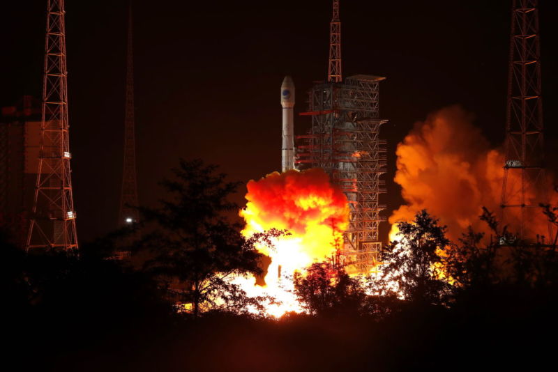 The 49th Beidou navigation satellite was successfully launched by a Long March 3b carrier rocket from the Xichang Satellite Launch Center in southwest China on November 5, 2019.