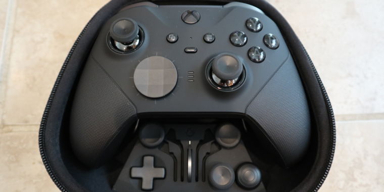 Brein laden kijk in Xbox Elite Series 2 Controller review: For $180, it better be this good |  Ars Technica