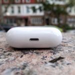 The charging port for AirPods Pro.