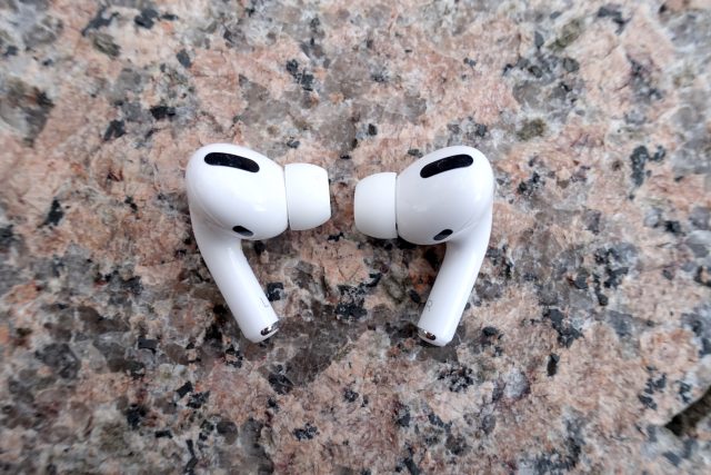Apple's AirPods Pro are great real wireless noise canceling headphones.