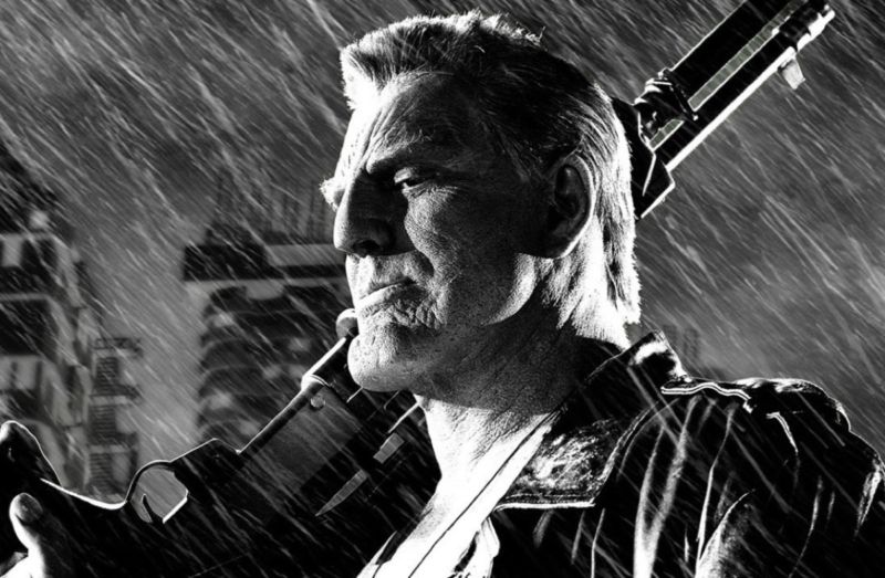 Mickey Rourke played tough guy Marv in the 2005 film, <em>Sin City</em>, and its 2014 sequel, <em>Sin City: A Dame to Kill For.</em>