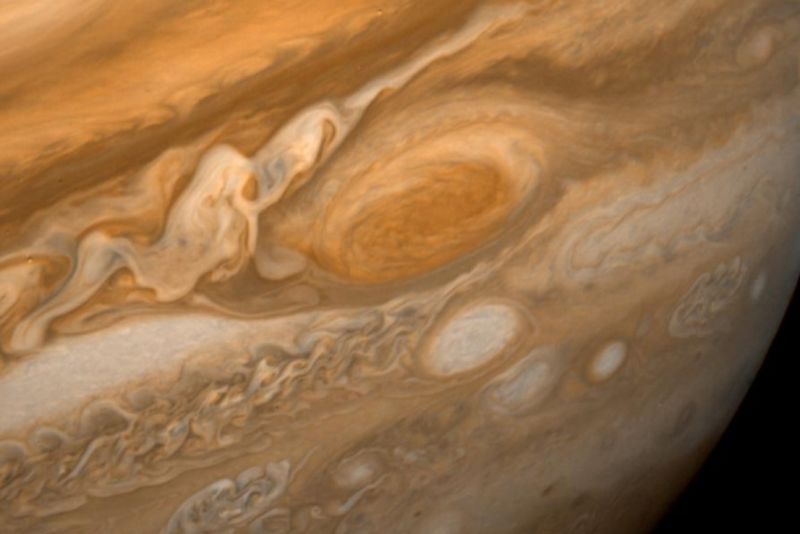 Photograph of Jupiter.