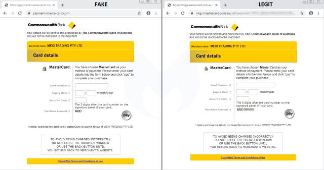 A side-by-side comparison shows how similar the fake processor looks to the real one.