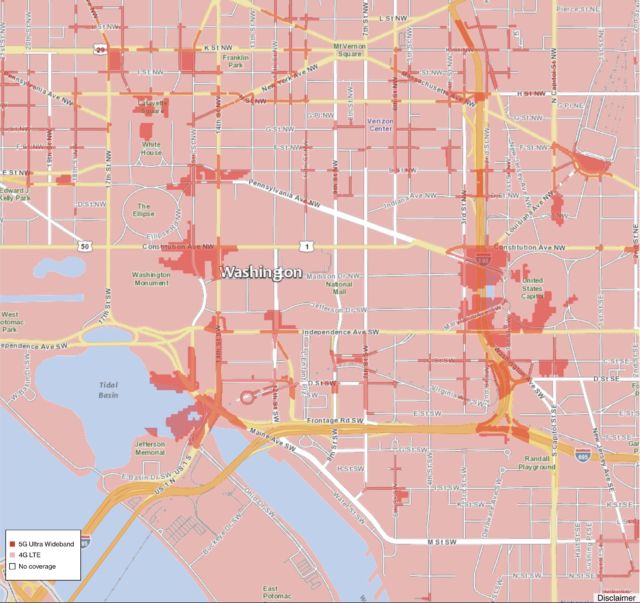 Verizon S New 5g Coverage Maps Show Just How Sparse The Network Is