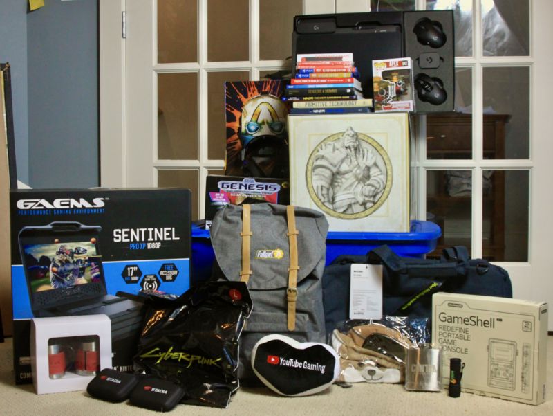 Just some of the prizes you could win by entering our Charity Drive sweepstakes.