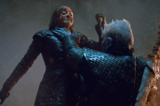 Arya saves the day at the Battle of Winterfell in <em>Game of Thrones</em>' "The Long Night"