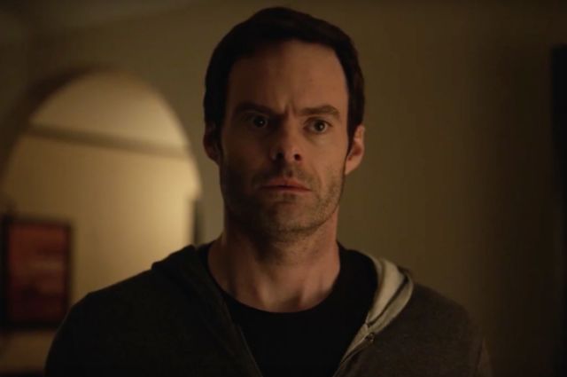 Bill Hader shines as a hitman who gets hooked on acting in Los Angeles.
