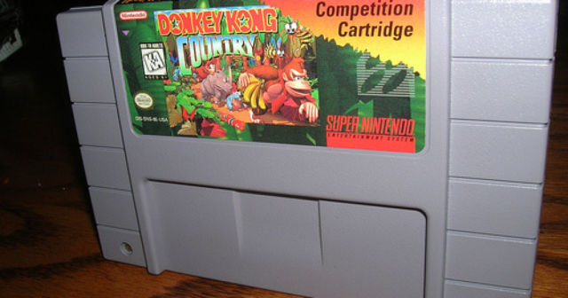 Blockbuster's game-rental business got so big that exclusive versions of games like <em>Donkey Kong Country</em> were produced just for in-store rentals and competitions.