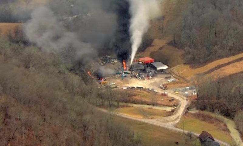 gas well explosion