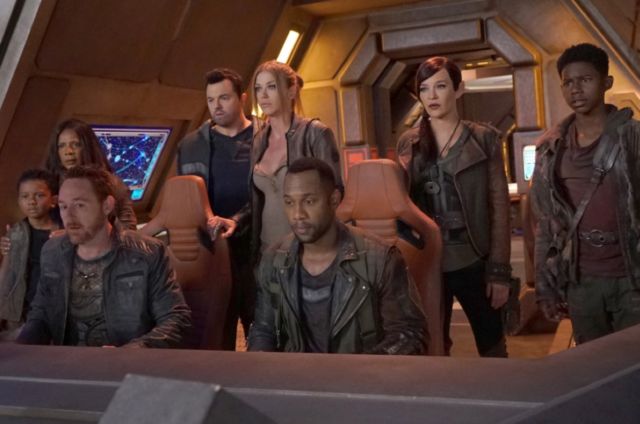 The crew of <em>The Orville</em> experiences the road not taken in the season two finale.