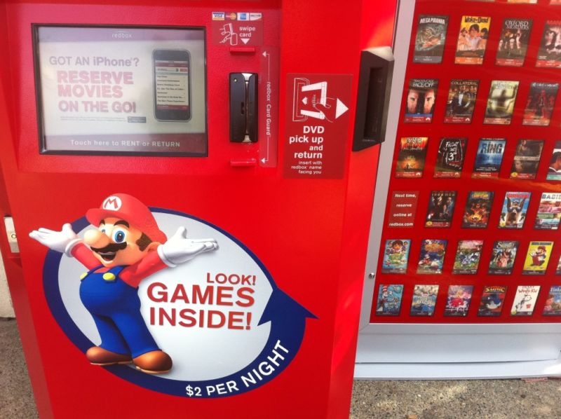 Redbox on sale video games