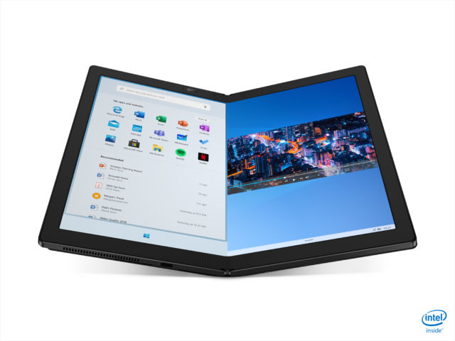 The Lenovo ThinkPad X1 Fold was released in November 2020.