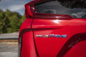 Toyota Prius Prime badge