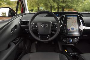 Toyota Prius Prime driver's seat