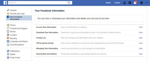 You can click "access your information" for a whole plethora of info or go straight to "Off-Facebook Activity."