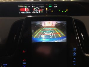 Toyota Prius Prime reversing camera