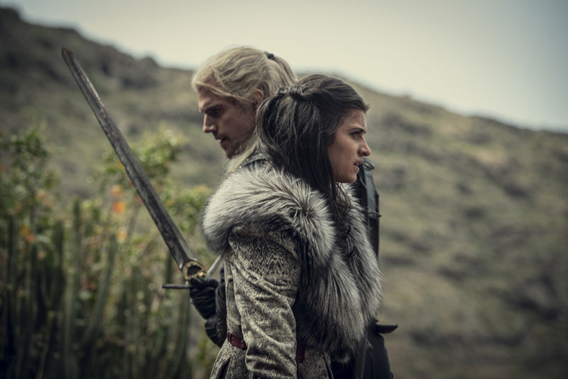 Promotional image from Netflix fantasy series The Witcher.