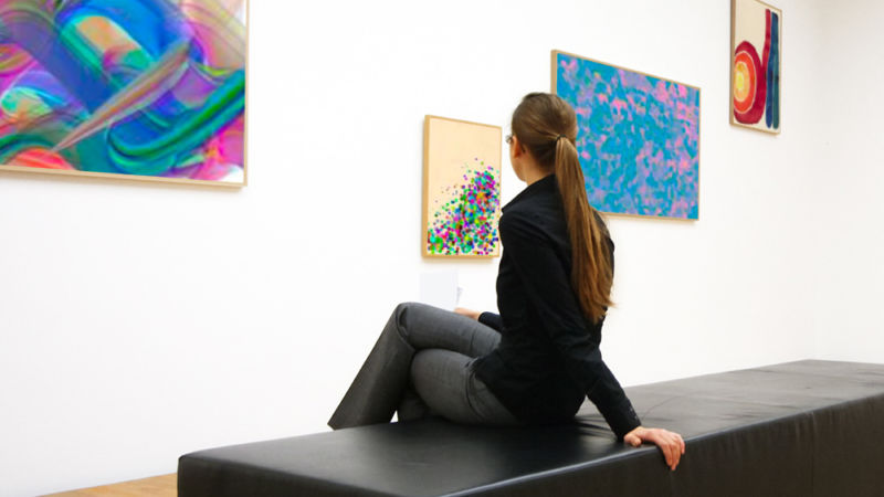 A new study out of the University of Waterloo found that giving abstract paintings 