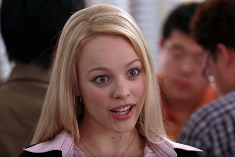 Regina George from the movie Mean Girls