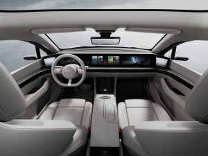 Sony Vision-S concept car interior
