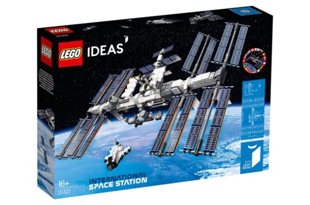 lego international space station alien