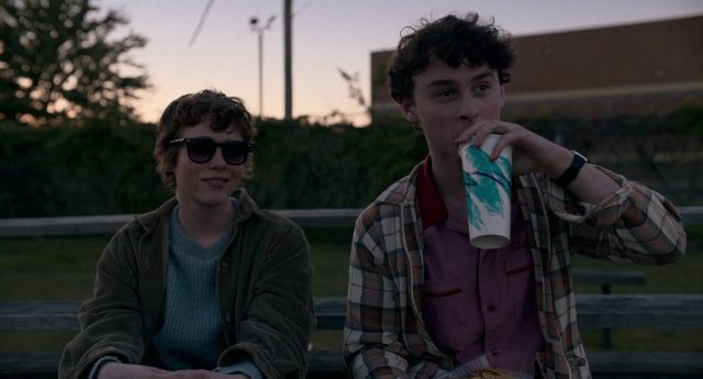 Syd's neighbor, Stan (Wyatt Oleff), gradually becomes someone our main character can confide in.