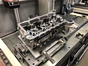 An NSX cylinder head