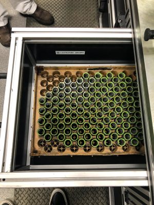 A workshop draw full of valve springs