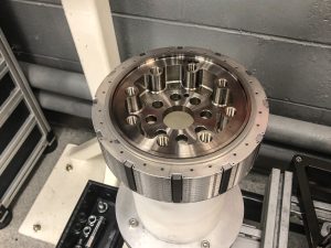An electric motor rotor