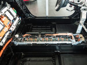 The NSX's control electronics
