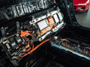 An NSX hybrid battery