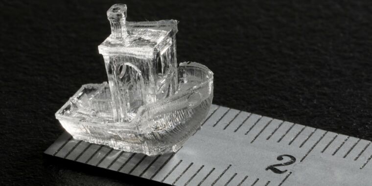 A new spin on 3D printing can produce an object in seconds thumbnail