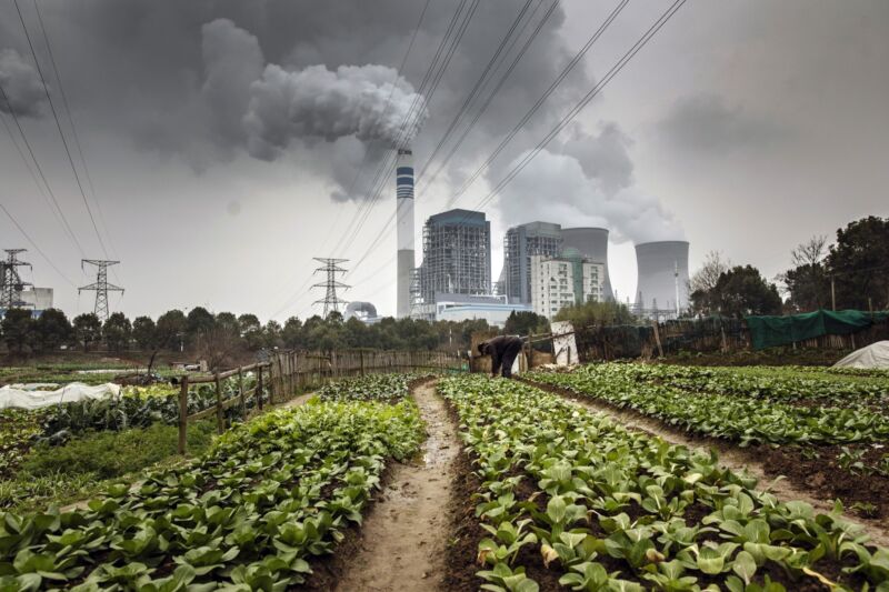 A Chinese power plant